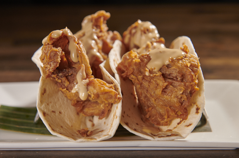 Crispy Shiitake Mushroom W/ Sesame Aioli